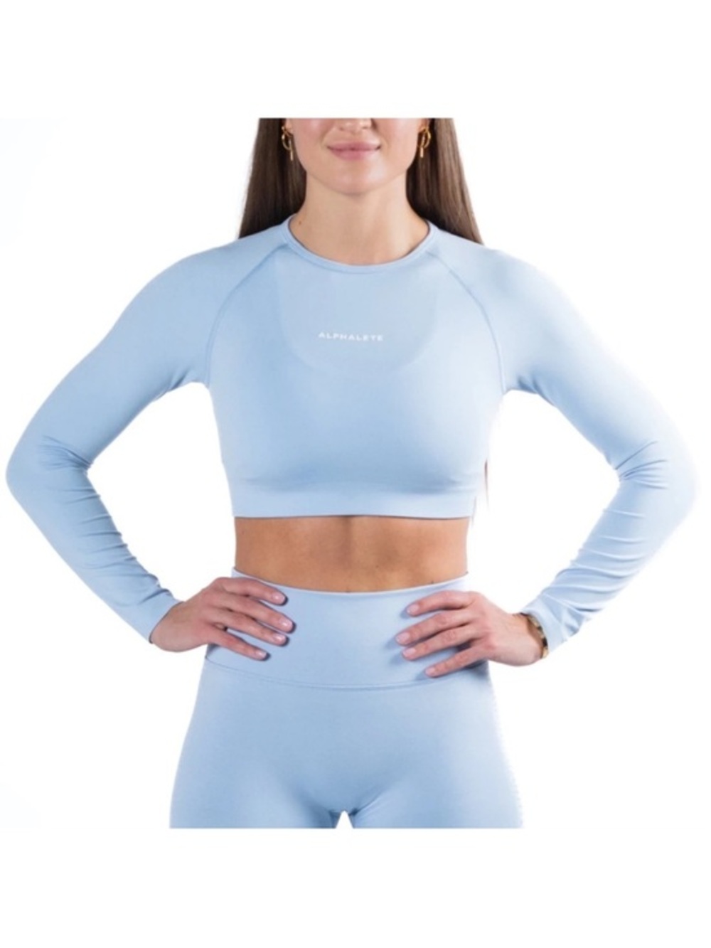 ALPHALETE Amplify long sleeve crop